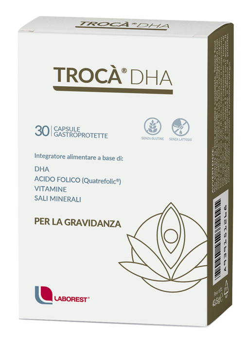 TROCA' DHA 30 CAPSULE - farmasorriso.com