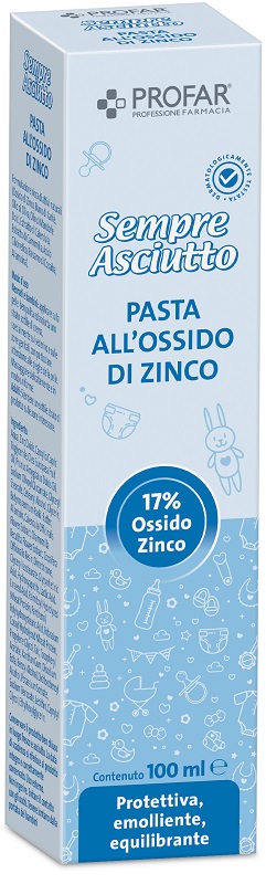 PASTA ALL'OSSIDO DI ZINCO 17% 100 ML PROFAR - farmasorriso.com