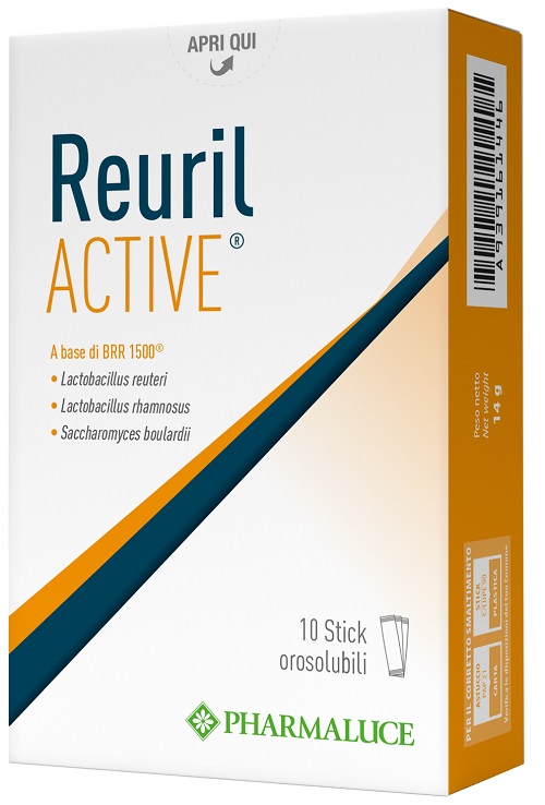 REURIL ACTIVE 10 STICK - farmasorriso.com