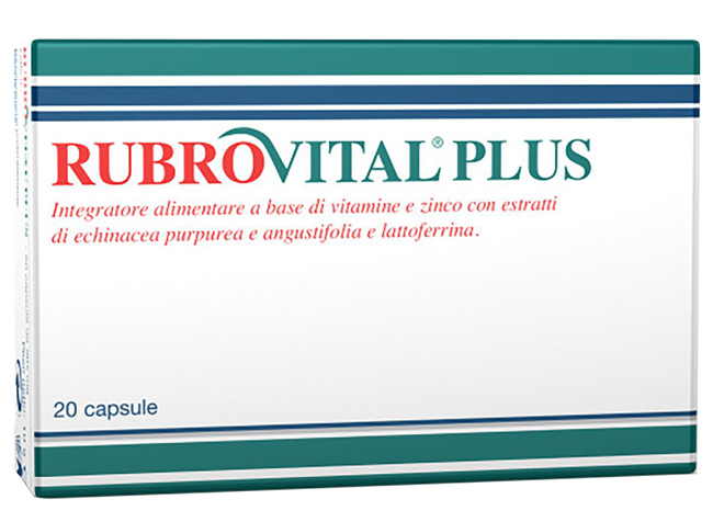 RUBROVITAL PLUS 20 CAPSULE - farmasorriso.com