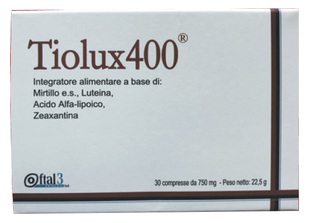 TIOLUX 400 30 COMPRESSE - farmasorriso.com