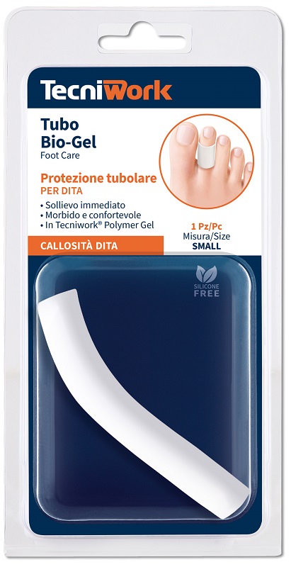 BIOGEL FASCETTA TUBOLARE GEL DITA PIEDI SMALL 1 PEZZO - farmasorriso.com