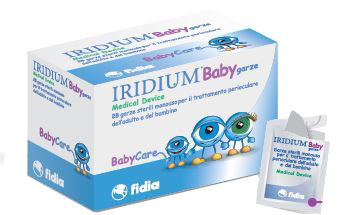 GARZA OCULARE MEDICATA IRIDIUM BABY 28 PEZZI - farmasorriso.com