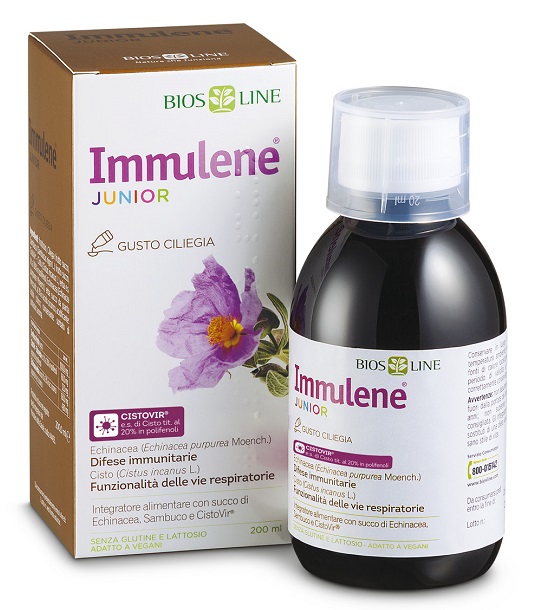 BIOSLINE IMMULENE JUNIOR 200 ML - farmasorriso.com