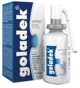 GOLADEK SPRAY NO ALCOOL 25 ML - farmasorriso.com