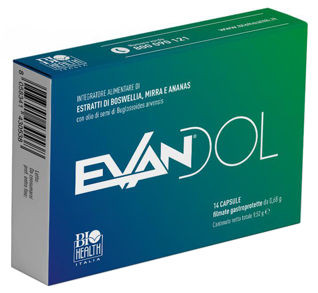 EVANDOL 14 CAPSULE - farmasorriso.com