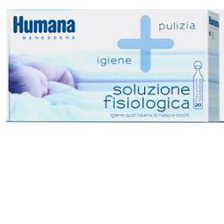 HUMANA SOLUZIONE FISIOLOGICA MONODOSE, 20 FLACONCINI DA 5ML - farmasorriso.com