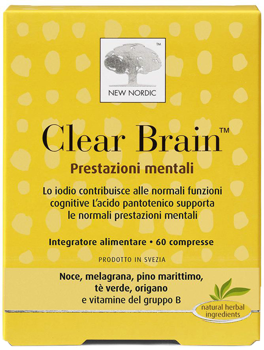 CLEAR BRAIN 60 COMPRESSE - farmasorriso.com