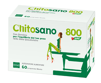 CHITOSANO 800 CM 60 COMPRESSE - farmasorriso.com
