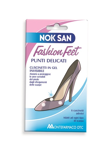 NOK SAN FASHION FEET PUNTI DELICATI 6 PEZZI - farmasorriso.com