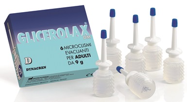 GLICEROLAX ADULTI MICROCLISMI EVACUANTI 6 PEZZI X 9 G CONTIENE AMIDO DI RISO - farmasorriso.com