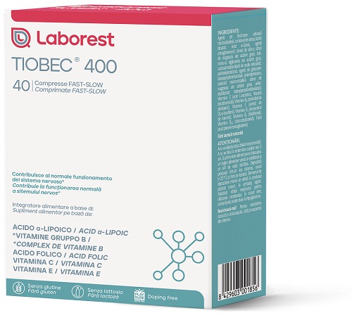 TIOBEC 400 40 COMPRESSE FAST-SLOW DA 1,28 G - farmasorriso.com
