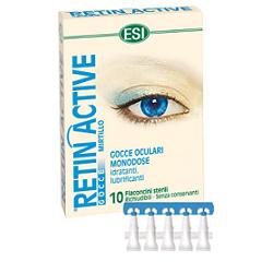 ESI RETIN ACTIVE MIRTILLO GOCCE OCULARI 10 FLACONCINI MONODOSE DA 0,5 ML - farmasorriso.com