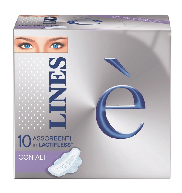 LINES E' ALI 10 PEZZI STICKER - farmasorriso.com