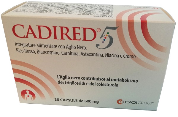 CADIRED 5 36 CAPSULE - farmasorriso.com