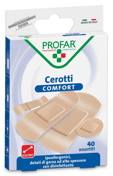 COMFORT 40 CEROTTO ASSORTITI PROFAR - farmasorriso.com