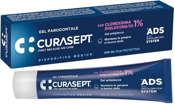 CURASEPT ADS GEL PARODONTALE CLOREXIDINA DIGLUCONATO 1% 30 ML - farmasorriso.com