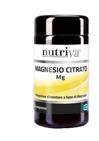NUTRIVA MAGNESIO CITRATO 50 COMPRESSE - farmasorriso.com