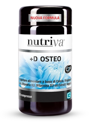 NUTRIVA D+ OSTEO 50 COMPRESSE - farmasorriso.com