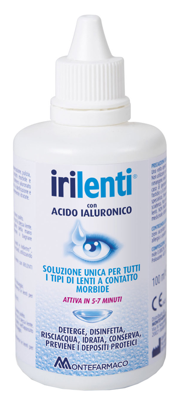 SOLUZIONE UNICA PER LENTI A CONTATTO IRILENTI 100ML - farmasorriso.com