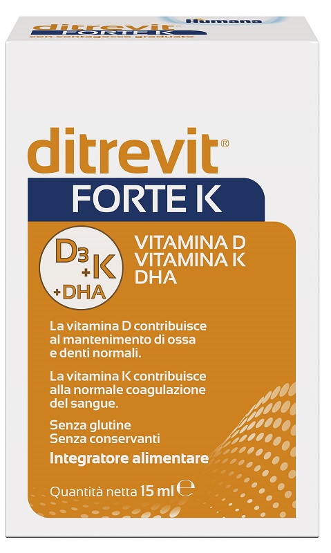 DITREVIT FORTE K HUMANA 15 ML - farmasorriso.com