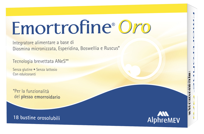 EMORTROFINE ORO 18 BUSTINE DA 3 G - farmasorriso.com