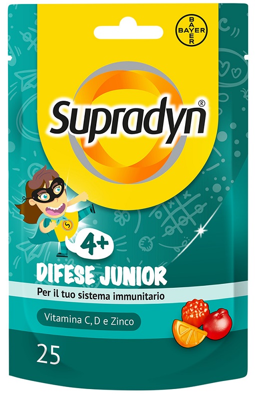 SUPRADYN DIFESE JUNIOR 25 CARAMELLE GOMMOSE - farmasorriso.com