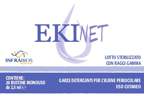 EKINET GARZE OCULARI 20 PEZZI - farmasorriso.com