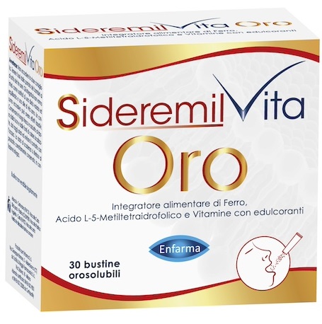 SIDEREMIL VITA ORO 30 BUSTINE - farmasorriso.com