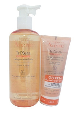 EAU THERMALE AVENE TRIXERA NUTRIENTE DETERGENTE + DETERGENTE 100 ML - farmasorriso.com