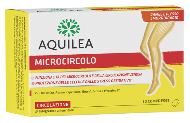 AQUILEA MICROCIRCOLO 30 COMPRESSE - farmasorriso.com