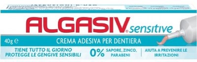 ALGASIV SENSITIVE CREMA ADESIVA PER DENTIERE PROMO - farmasorriso.com