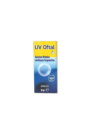 UV OFTAL SOLUZIONE OFTALMICA LUBRIFICANTE FOTOPROTETTIVA 10 ML - farmasorriso.com