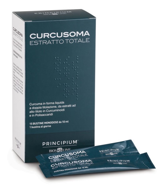 PRINCIPIUM CURCUSOMA ESTRATTO TOTALE 30 BUSTINE 10 ML - farmasorriso.com