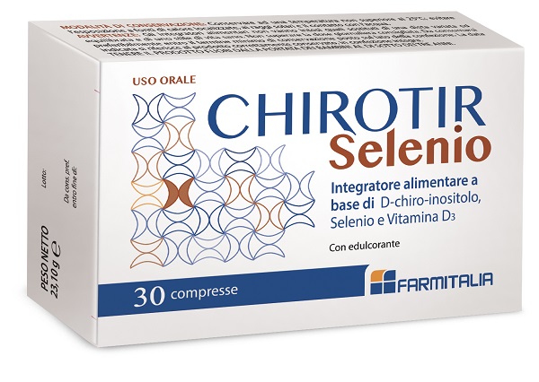 CHIROTIR SELENIO 30 COMPRESSE - farmasorriso.com
