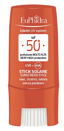 EUPHIDRA KALEIDO UVSYS STICK SOLARE VISO PROTETTIVO SPF 50+ 8 ML - farmasorriso.com