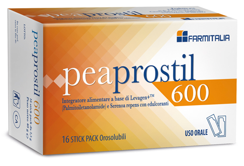 PEAPROSTIL 600 16 STICK PACK OROSOLUBILI - farmasorriso.com