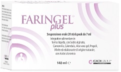 FARINGEL PLUS 20 STICK PACK 7 ML - farmasorriso.com