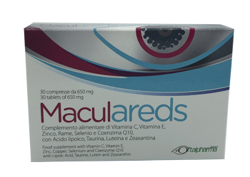 MACULAREDS 30 COMPRESSE DA 650 MG - farmasorriso.com