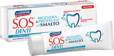 SOS DENTI DENTIFRICIO RIGENERA SMALTO 75 ML - farmasorriso.com