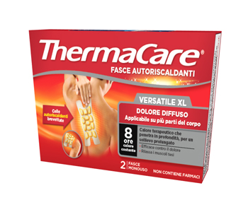 FASCIA AUTORISCALDANTE VERSATILE THERMACARE XL 2 PEZZI - farmasorriso.com