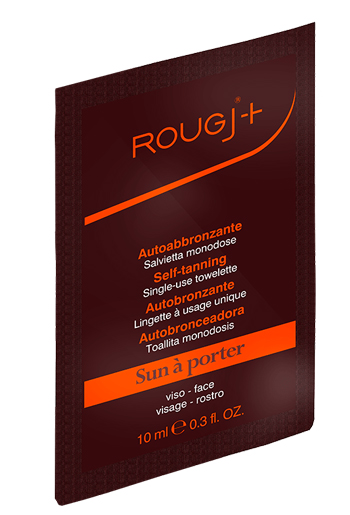 ROUGJ SALVIETTE AUTOABBRONZANTI MONOUSO BUSTINA 10 ML - farmasorriso.com