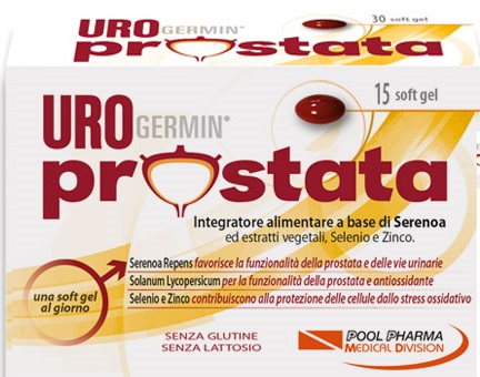 UROGERMIN PROSTATA 15 SOFTGEL - farmasorriso.com