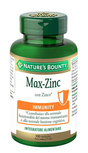 MAX ZINC 100 TAVOLETTE - farmasorriso.com