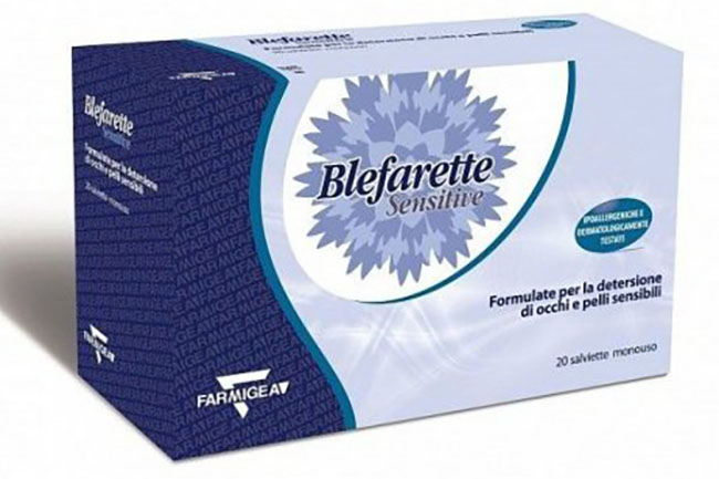 BLEFARETTE SENSITIVE SALVIETTE MONOUSO 20 PEZZI - farmasorriso.com