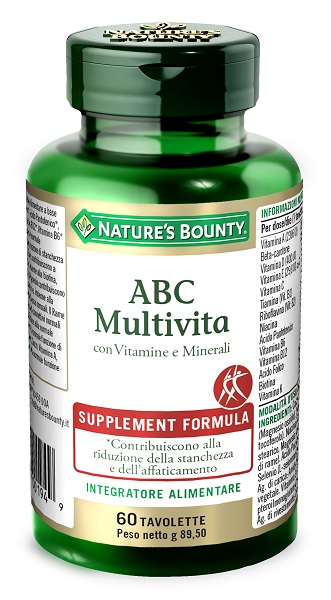 ABC MULTIVITA 60 TAVOLETTE - farmasorriso.com