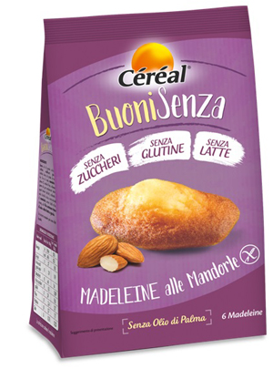 CEREAL BUONISENZA MADELEINE ALLE MANDORLE 180 G - farmasorriso.com