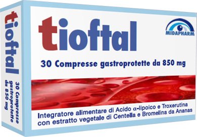 TIOFTAL 30 COMPRESSE GASTROPROTETTE - farmasorriso.com