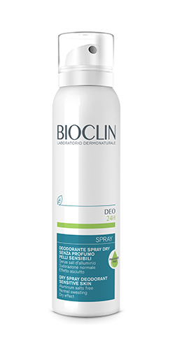 BIOCLIN DEO 24H SPRAYAY DRY SENZA PROFUMO - farmasorriso.com