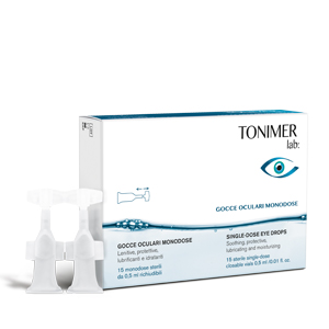 TONIMER LAB GOCCE OCULARI MONODOSE 15 X 0,5 ML - farmasorriso.com